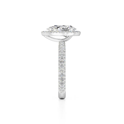 Mackenzie Lab Grown Diamond Ring | White Gold | 4