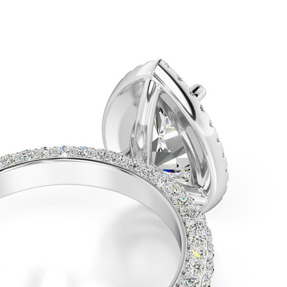 Mackenzie Lab Grown Diamond Ring | White Gold | 2