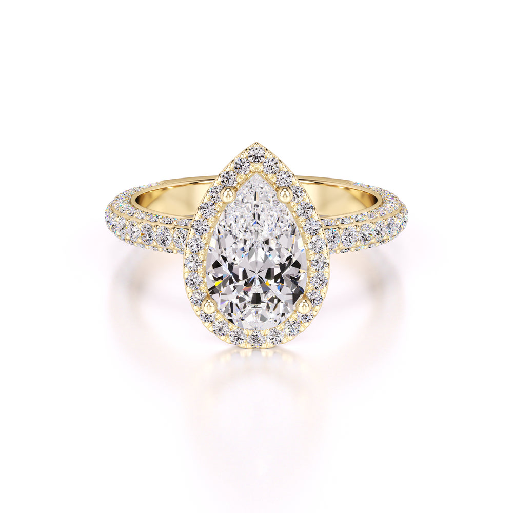 Mackenzie Lab Grown Diamond Ring | Yellow Gold | 1