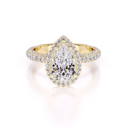Mackenzie Lab Grown Diamond Ring | Yellow Gold | 1