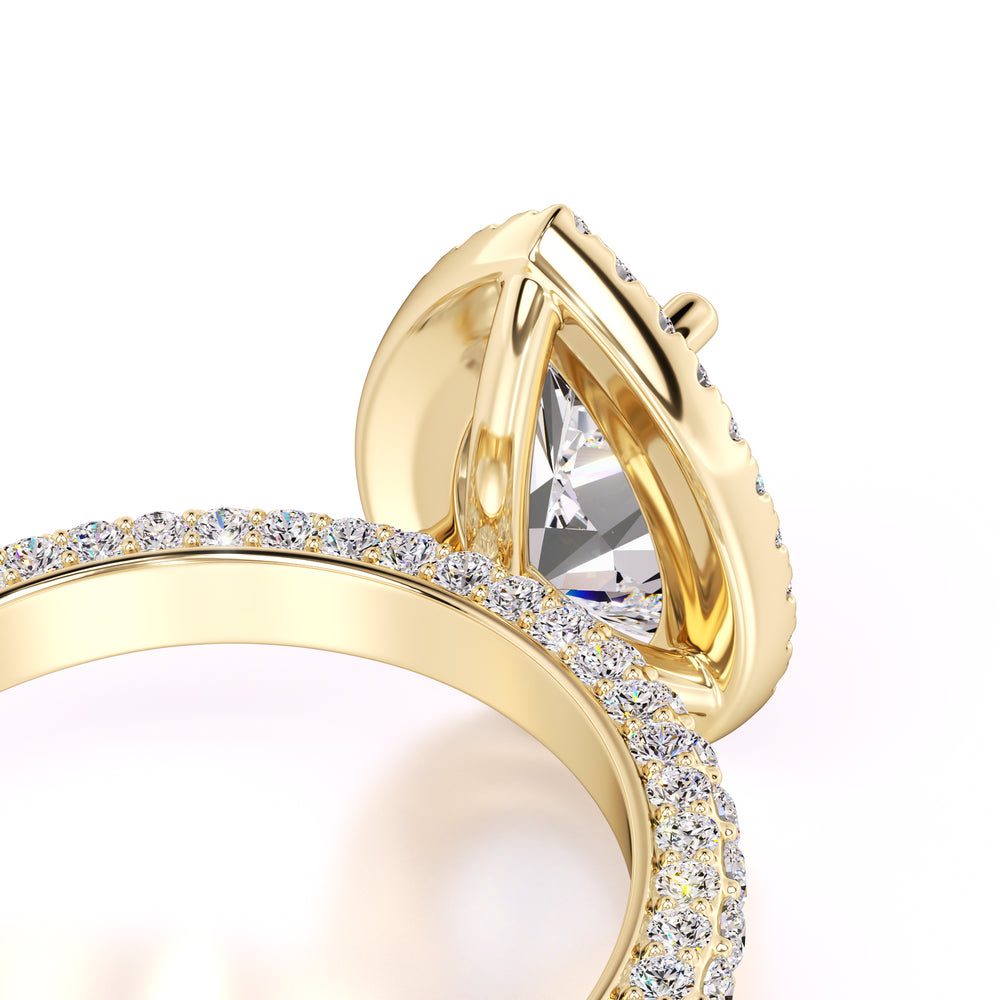 Mackenzie Lab Grown Diamond Ring | Yellow Gold | 2