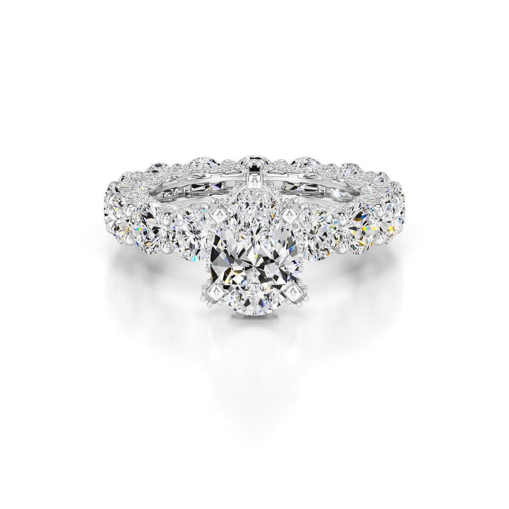 Scarlett Lab Grown Diamond Ring | White Gold | 1