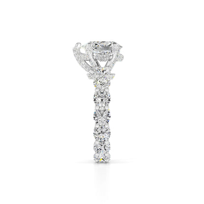 Scarlett Lab Grown Diamond Ring | White Gold | 4