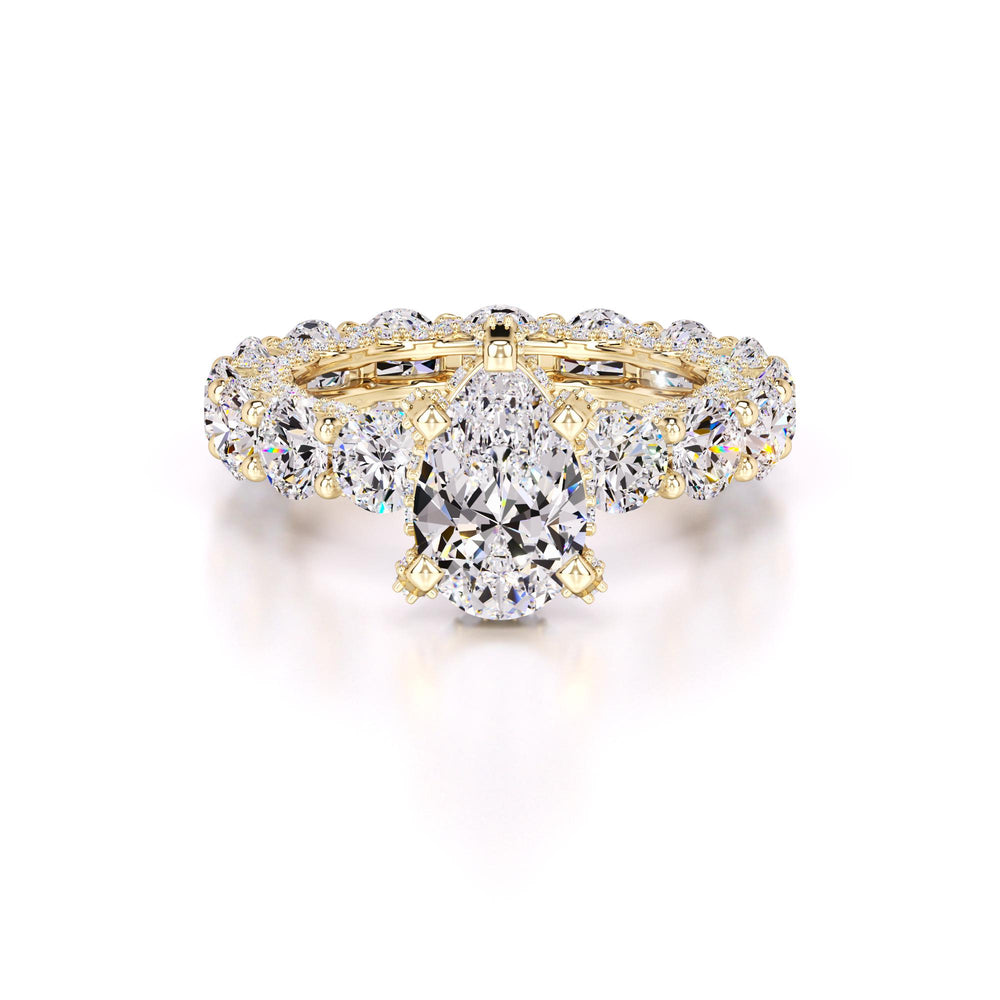 Scarlett Lab Grown Diamond Ring | Yellow Gold | 1