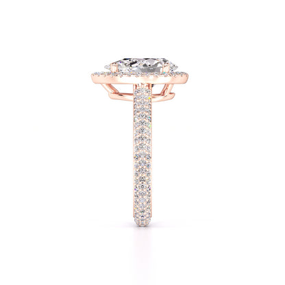 Megan Lab Grown Diamond Ring | Rose Gold | 4