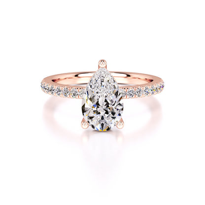 Natalie Lab Grown Diamond Ring | Rose Gold | 1
