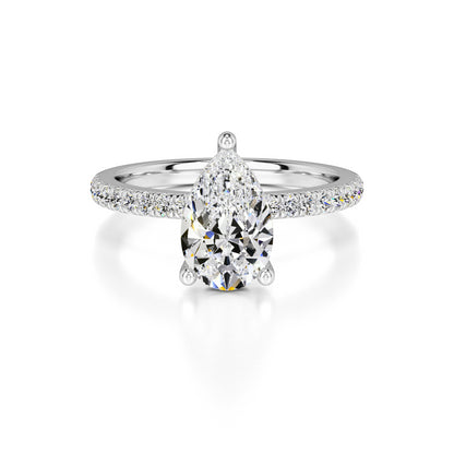 Natalie Lab Grown Diamond Ring | White Gold | 1