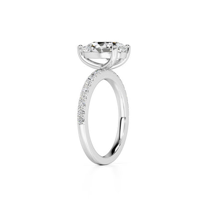 Natalie Lab Grown Diamond Ring | White Gold | 3