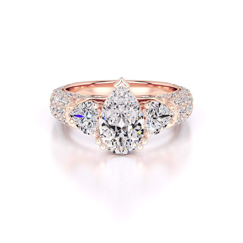 Summer Lab Grown Diamond Ring | Rose Gold | 1