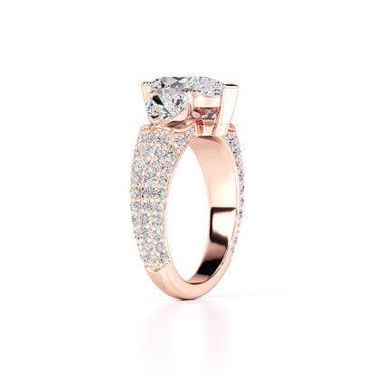 Summer Lab Grown Diamond Ring | Rose Gold | 3