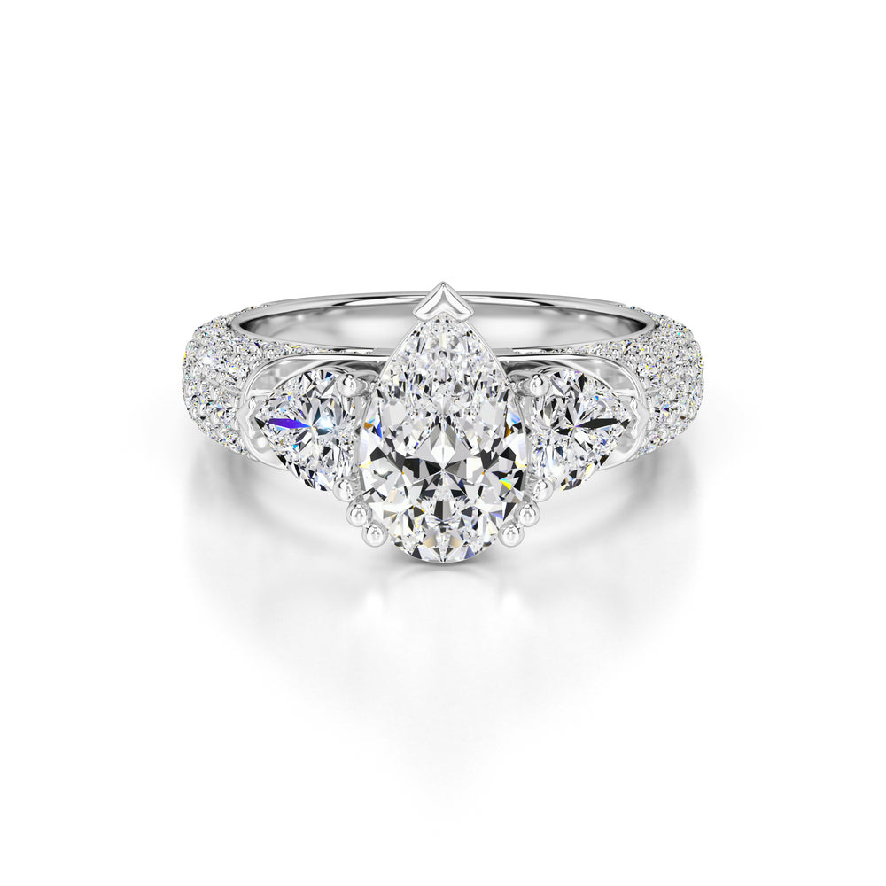 Summer Lab Grown Diamond Ring | White Gold | 1
