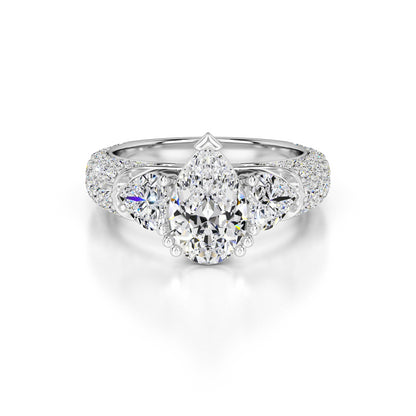 Summer Lab Grown Diamond Ring | White Gold | 1