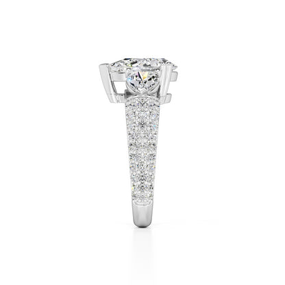 Summer Lab Grown Diamond Ring | White Gold | 4