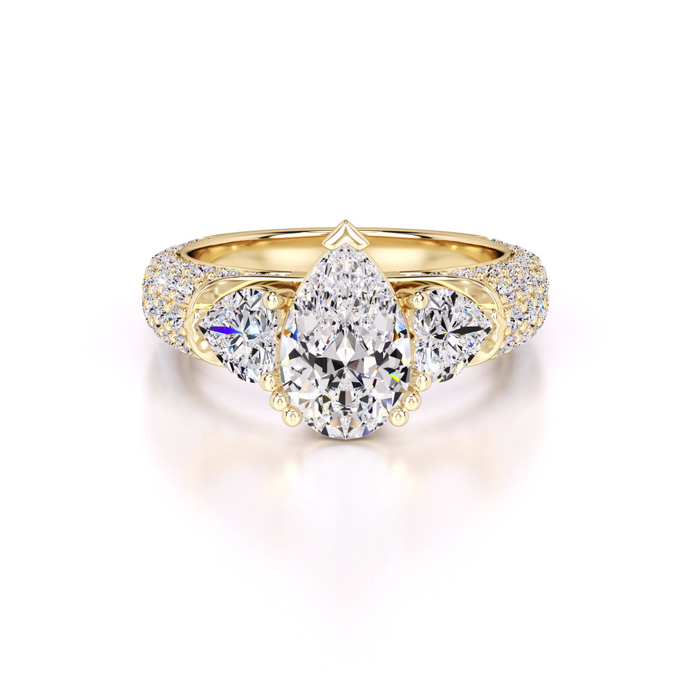 Summer Lab Grown Diamond Ring | Yellow Gold | 1