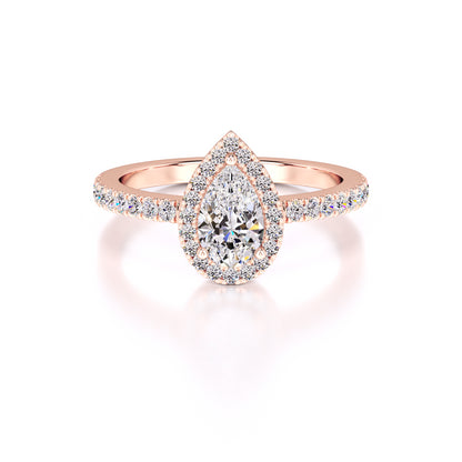 Quinn Lab Grown Diamond Ring | Rose Gold | 1
