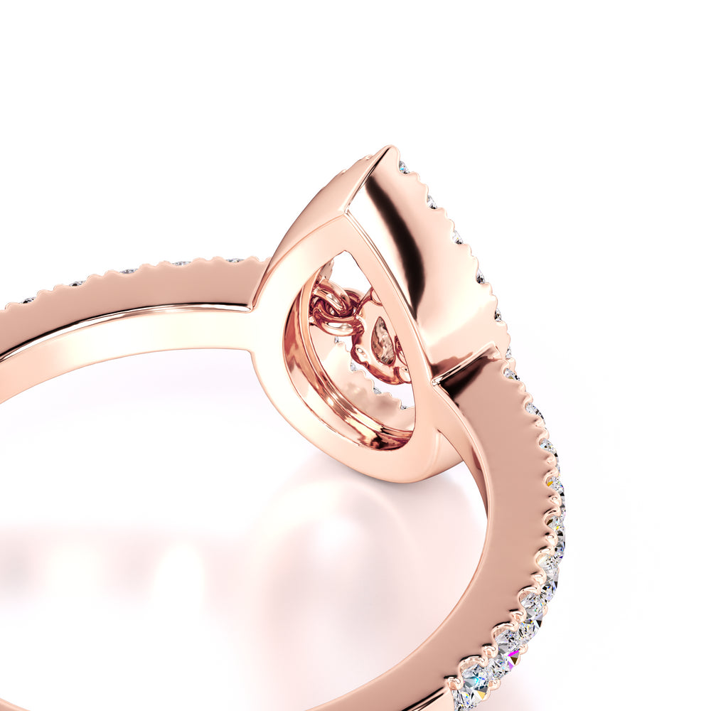 Brittany Lab Grown Diamond Ring | Rose Gold | 2