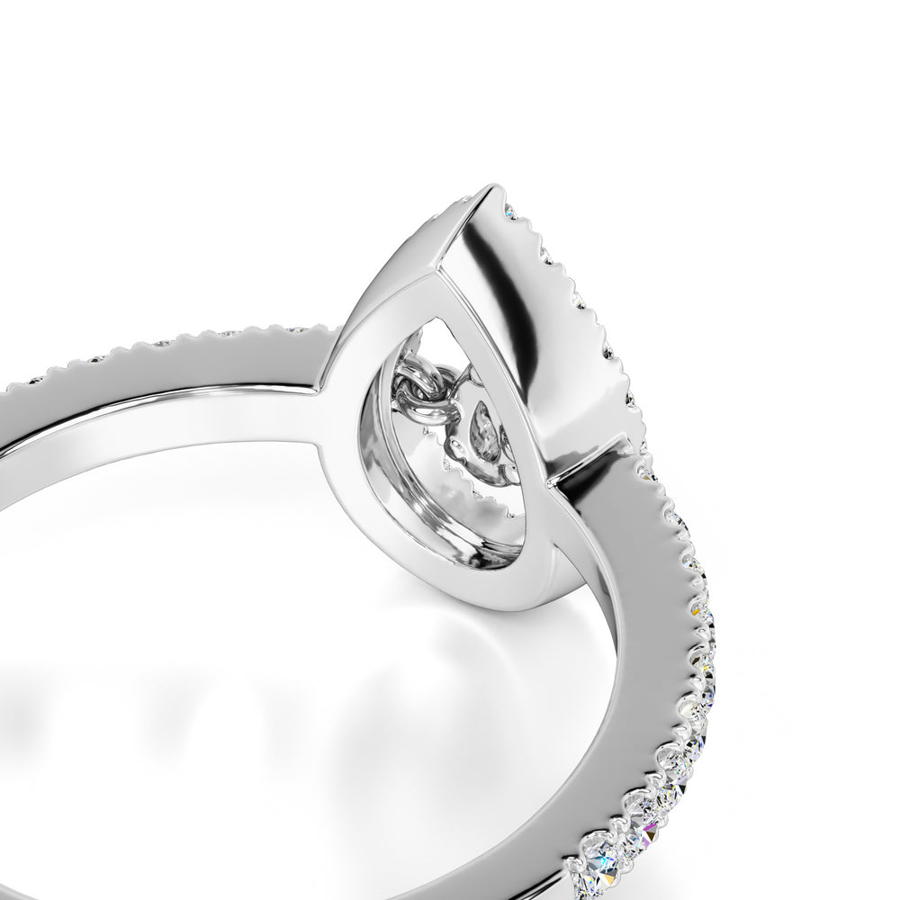 Brittany Lab Grown Diamond Ring | White Gold | 2