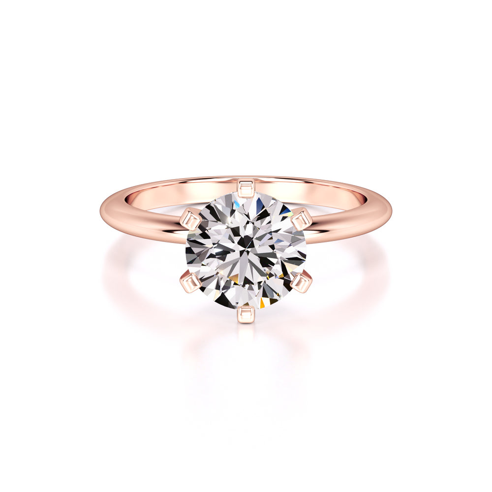 Emily Lab Grown Diamond Ring | Rose Gold | 1