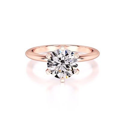 Emily Lab Grown Diamond Ring | Rose Gold | 1