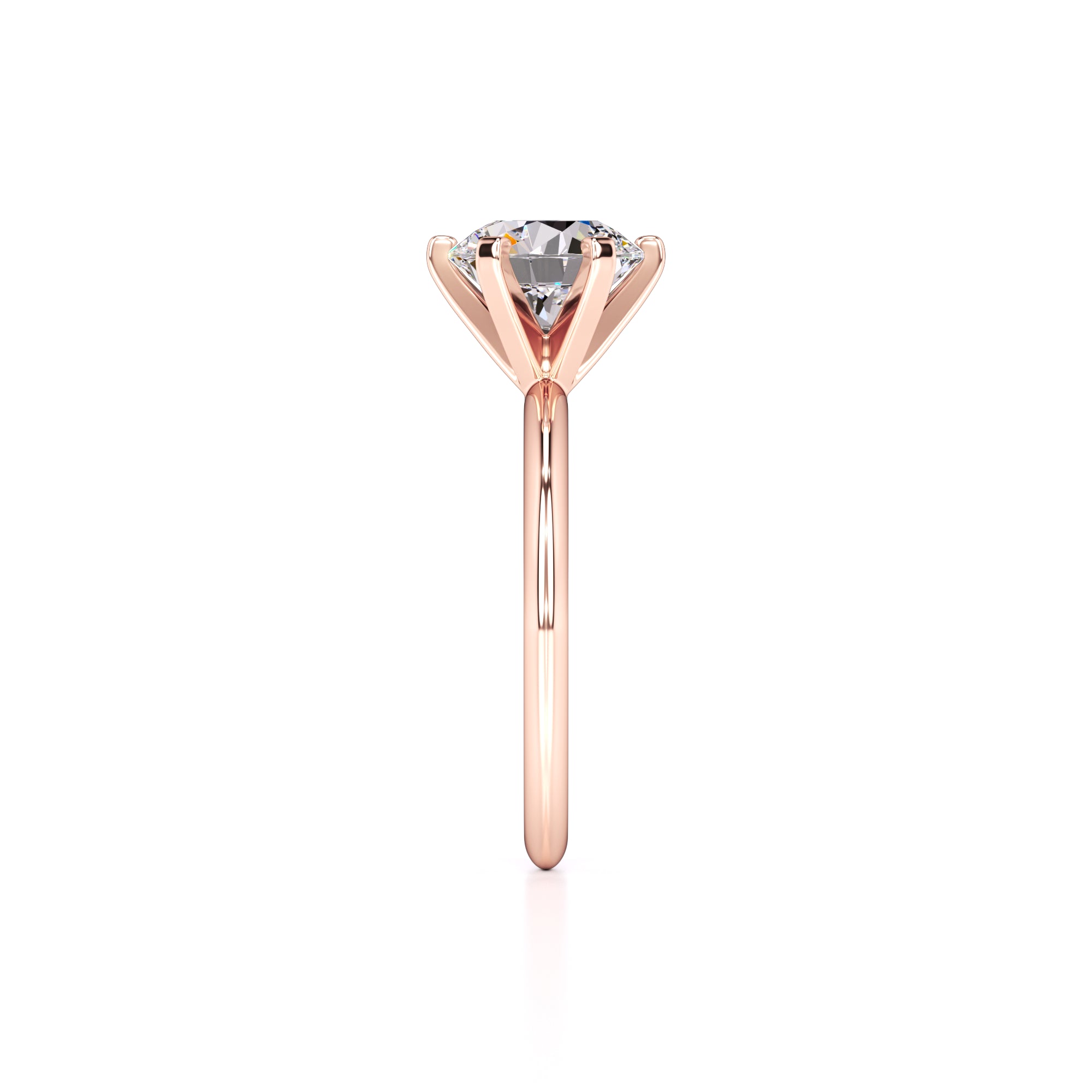 Emily Lab Grown Diamond Ring | Rose Gold | 4