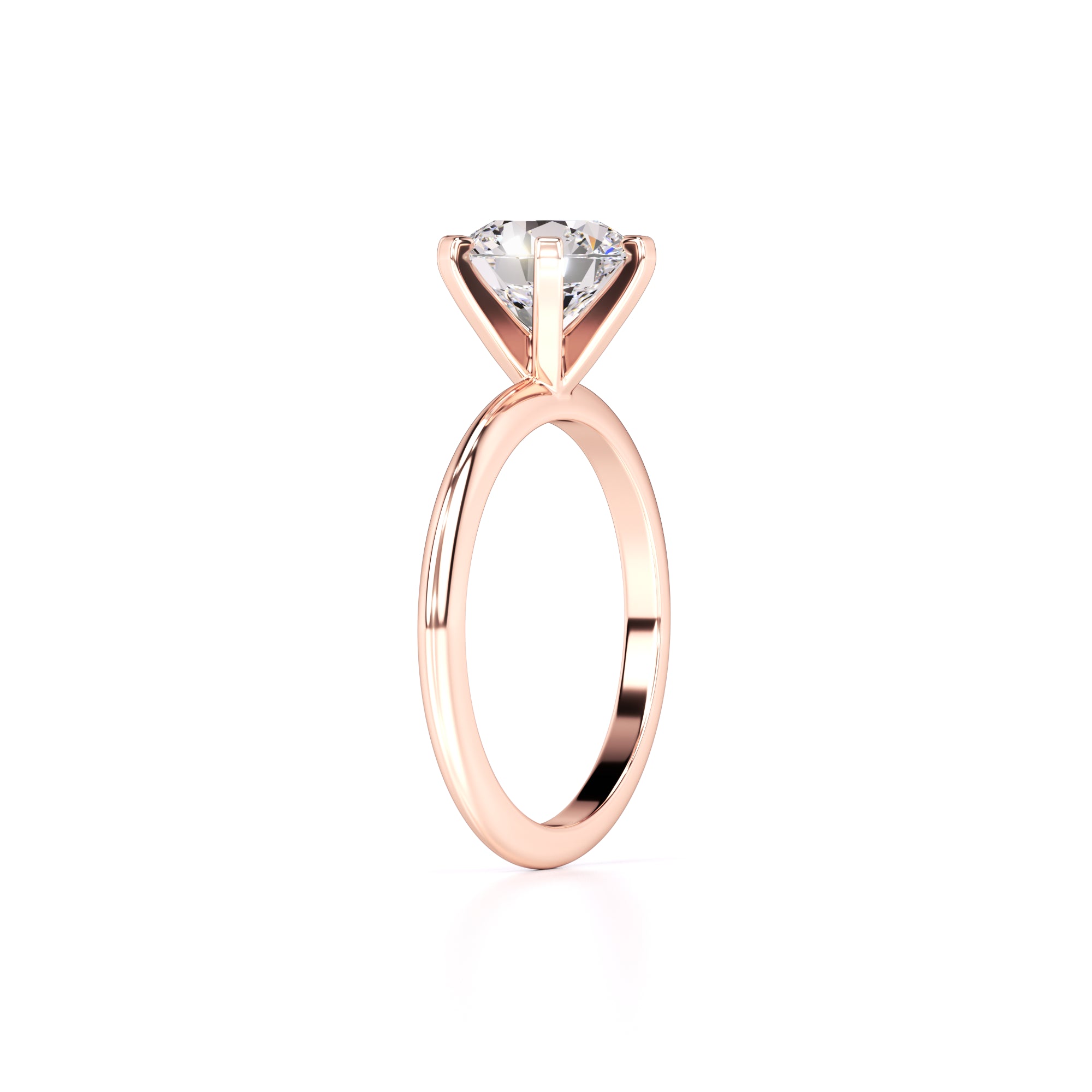 Emily Lab Grown Diamond Ring | Rose Gold | 3