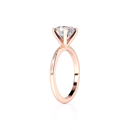 Emily Lab Grown Diamond Ring | Rose Gold | 3