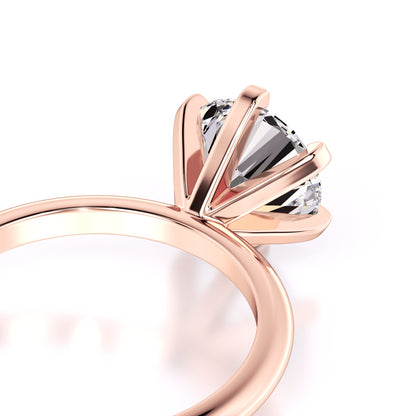 Emily Lab Grown Diamond Ring | Rose Gold | 2