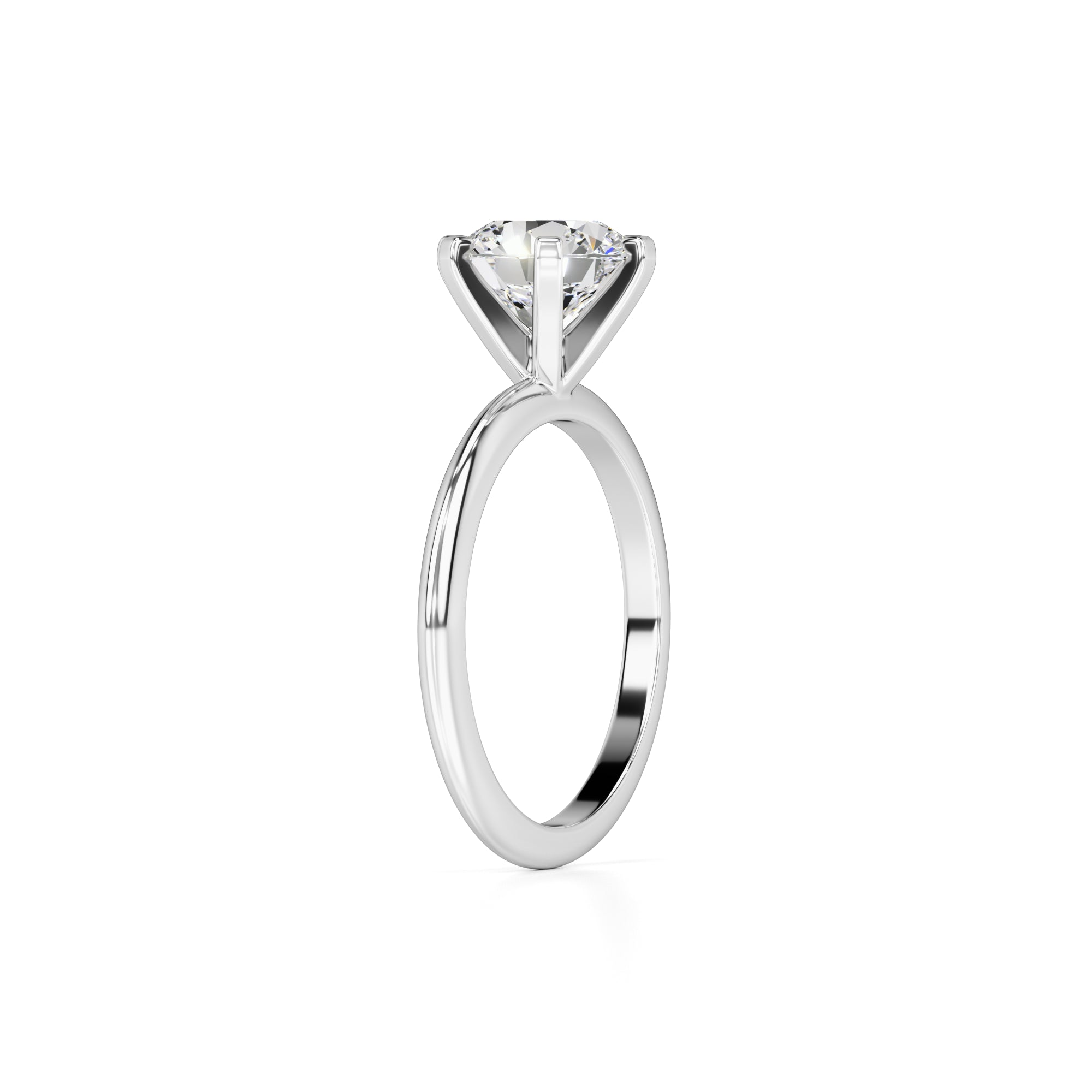 Emily Lab Grown Diamond Ring | White Gold | 3
