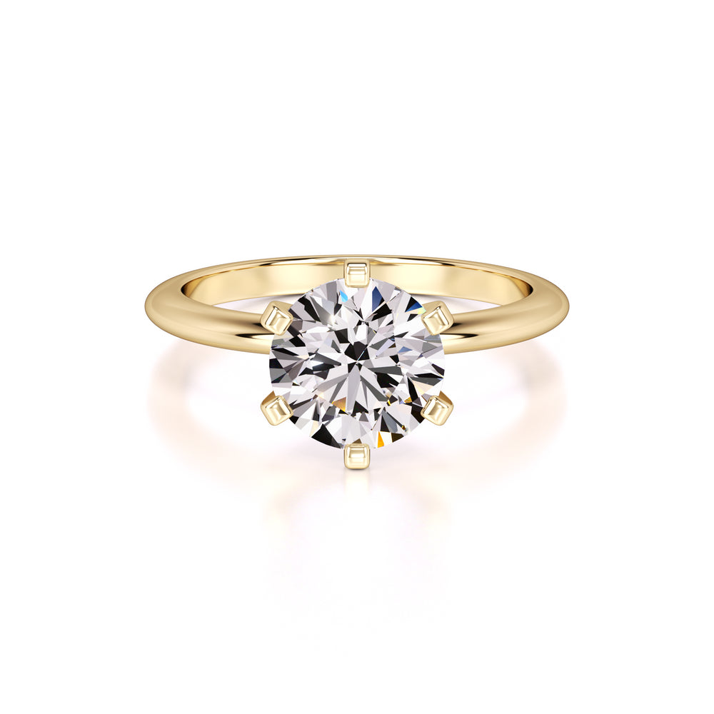 Emily Lab Grown Diamond Ring | Yellow Gold | 1