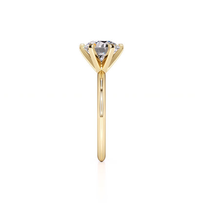 Emily Lab Grown Diamond Ring | Yellow Gold | 4