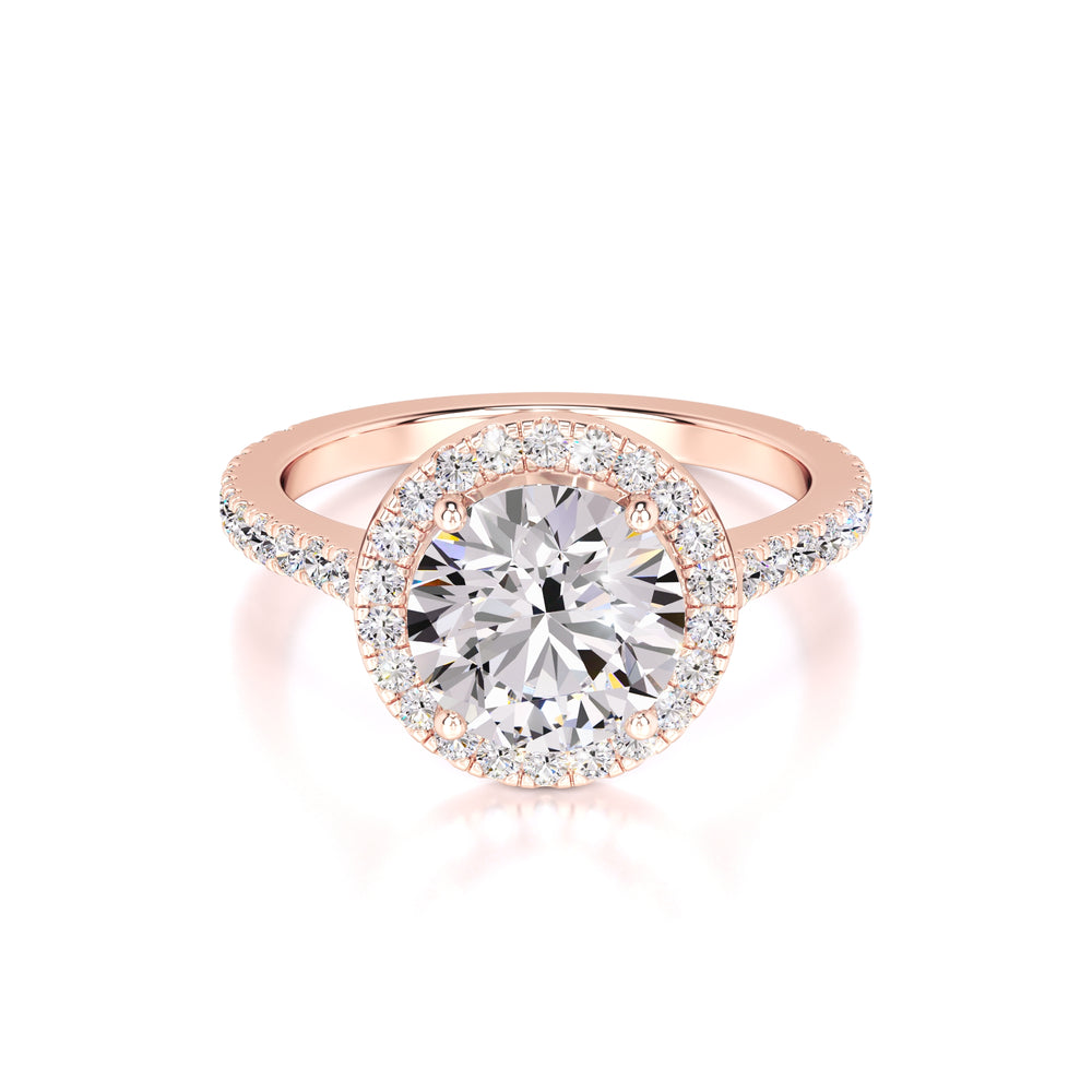 Sophia Lab Grown Diamond Ring | Rose Gold | 1