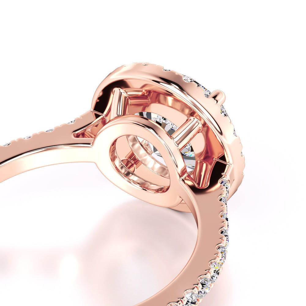 Sophia Lab Grown Diamond Ring | Rose Gold | 2