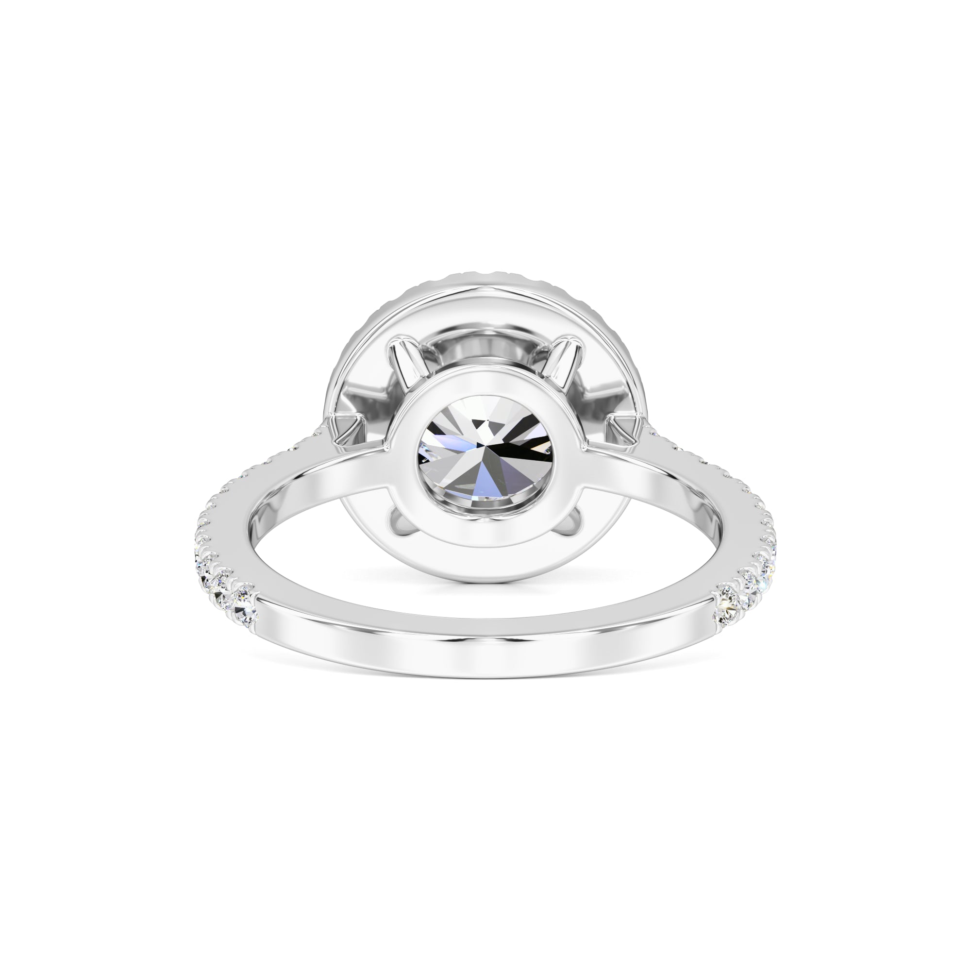 Sophia Moissanite & Lab Grown Diamond Ring | White Gold | 3