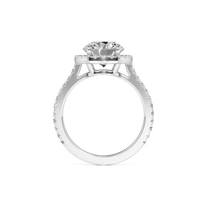 Sophia Moissanite & Lab Grown Diamond Ring | White Gold | 4