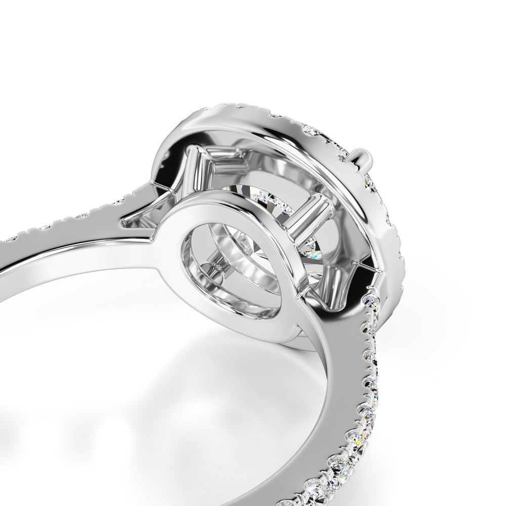 Sophia Moissanite & Lab Grown Diamond Ring | White Gold | 2