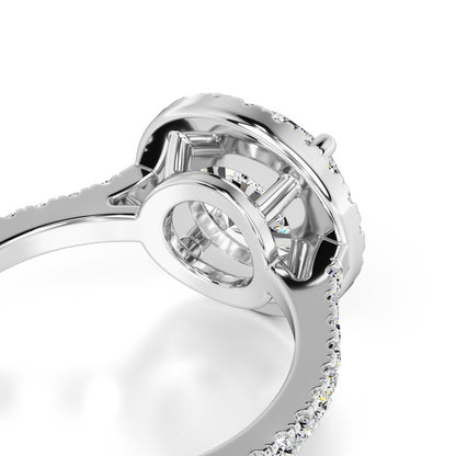 Sophia Moissanite & Lab Grown Diamond Ring | White Gold | 2