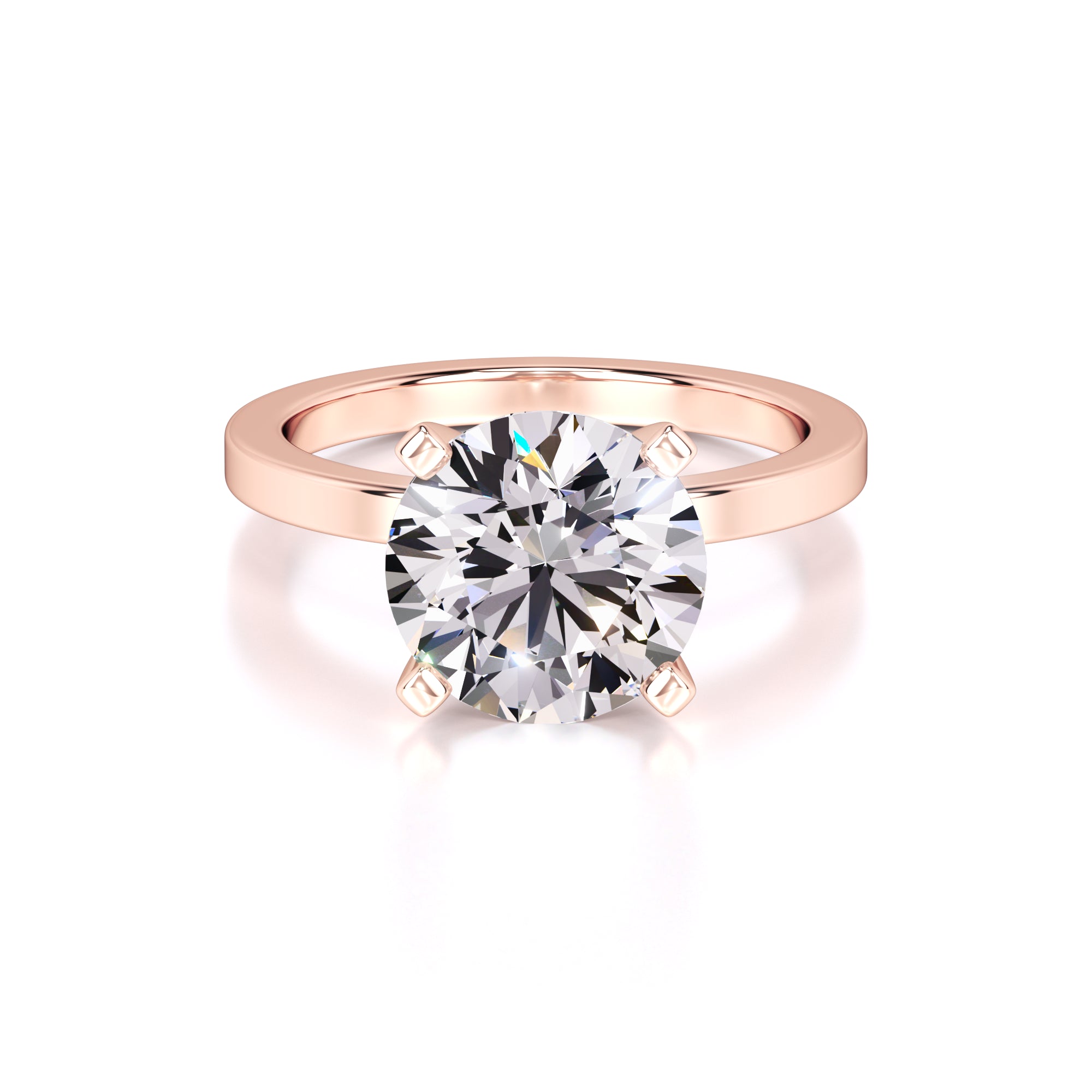 Adele Lab Grown Diamond Ring | Rose Gold | 1