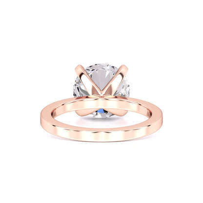 Adele Moissanite Ring | Rose Gold | 3