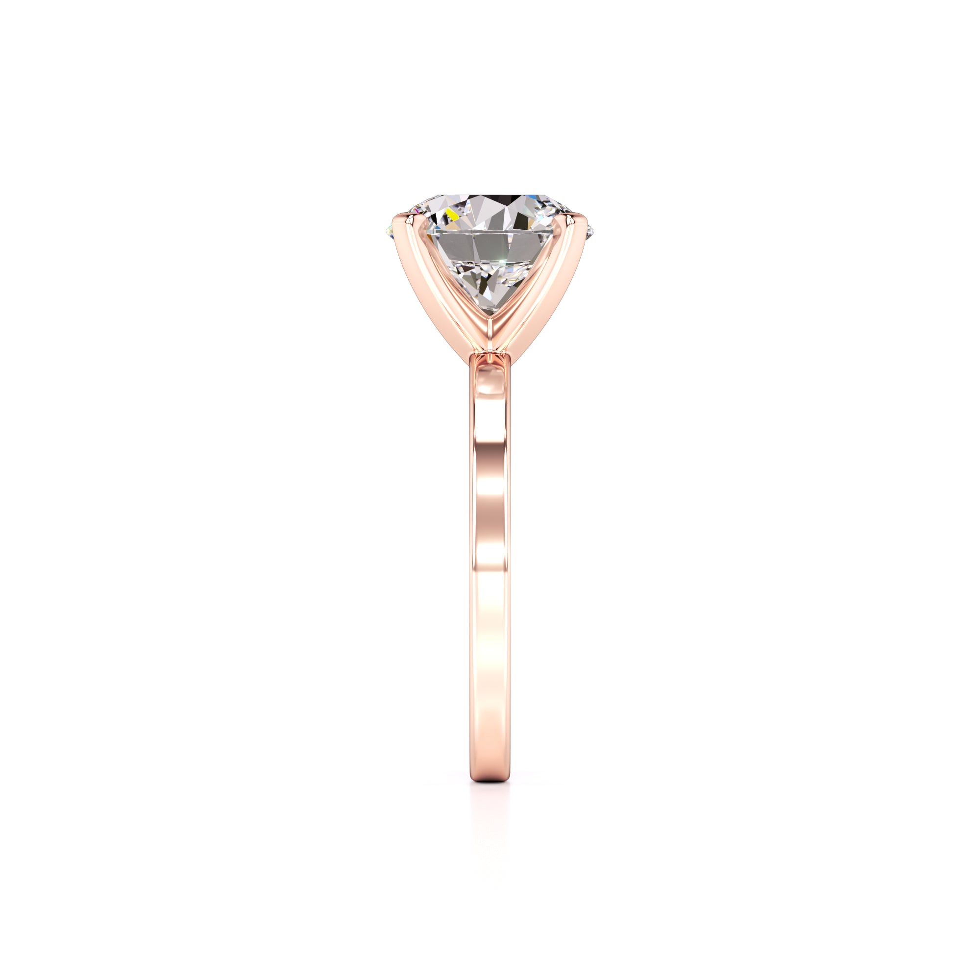 Adele Lab Grown Diamond Ring | Rose Gold | 4