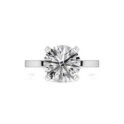 Adele Moissanite Ring | White Gold | 1