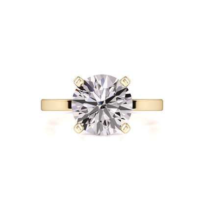 Adele Moissanite Ring | Yellow Gold | 1