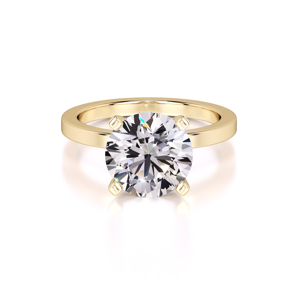 Adele Lab Grown Diamond Ring | Yellow Gold | 1