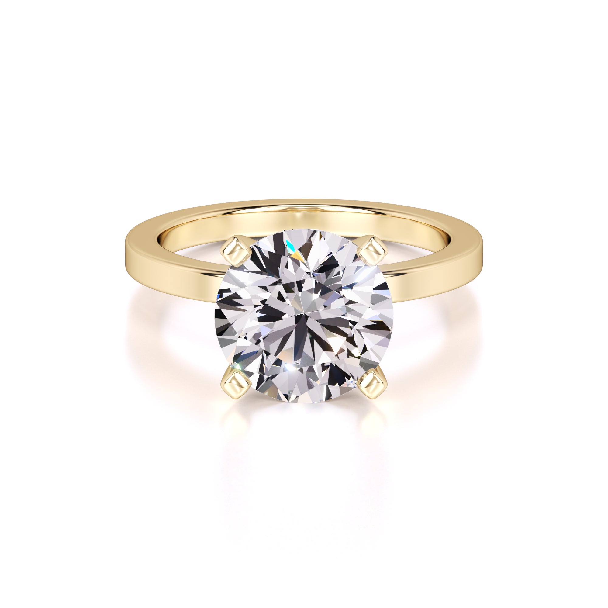 Adele Lab Grown Diamond Ring | Yellow Gold | 1