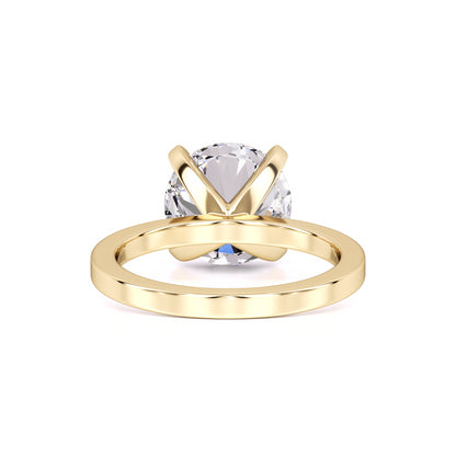 Adele Moissanite Ring | Yellow Gold | 3