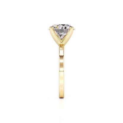 Adele Lab Grown Diamond Ring | Yellow Gold | 4