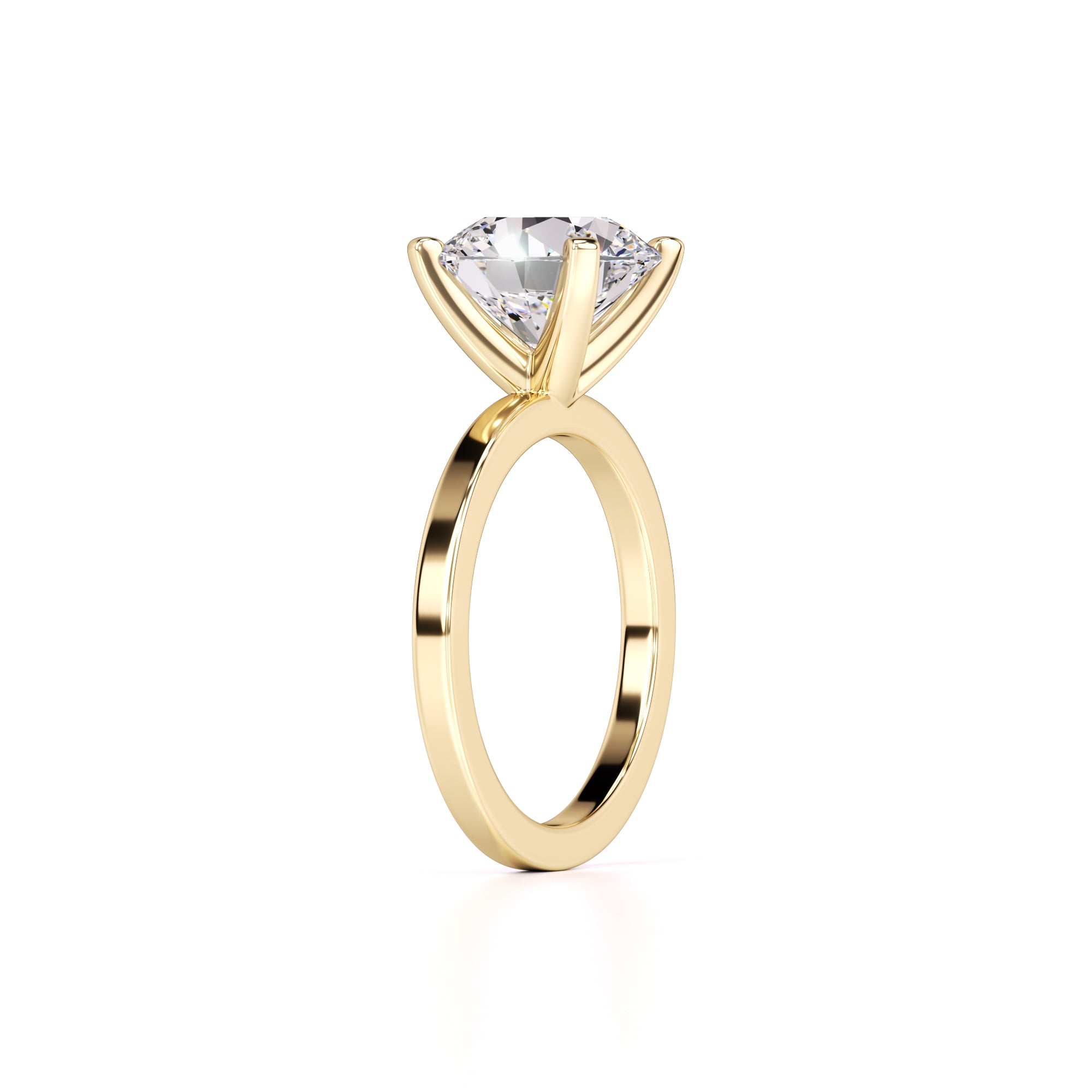 Adele Lab Grown Diamond Ring | Yellow Gold | 3