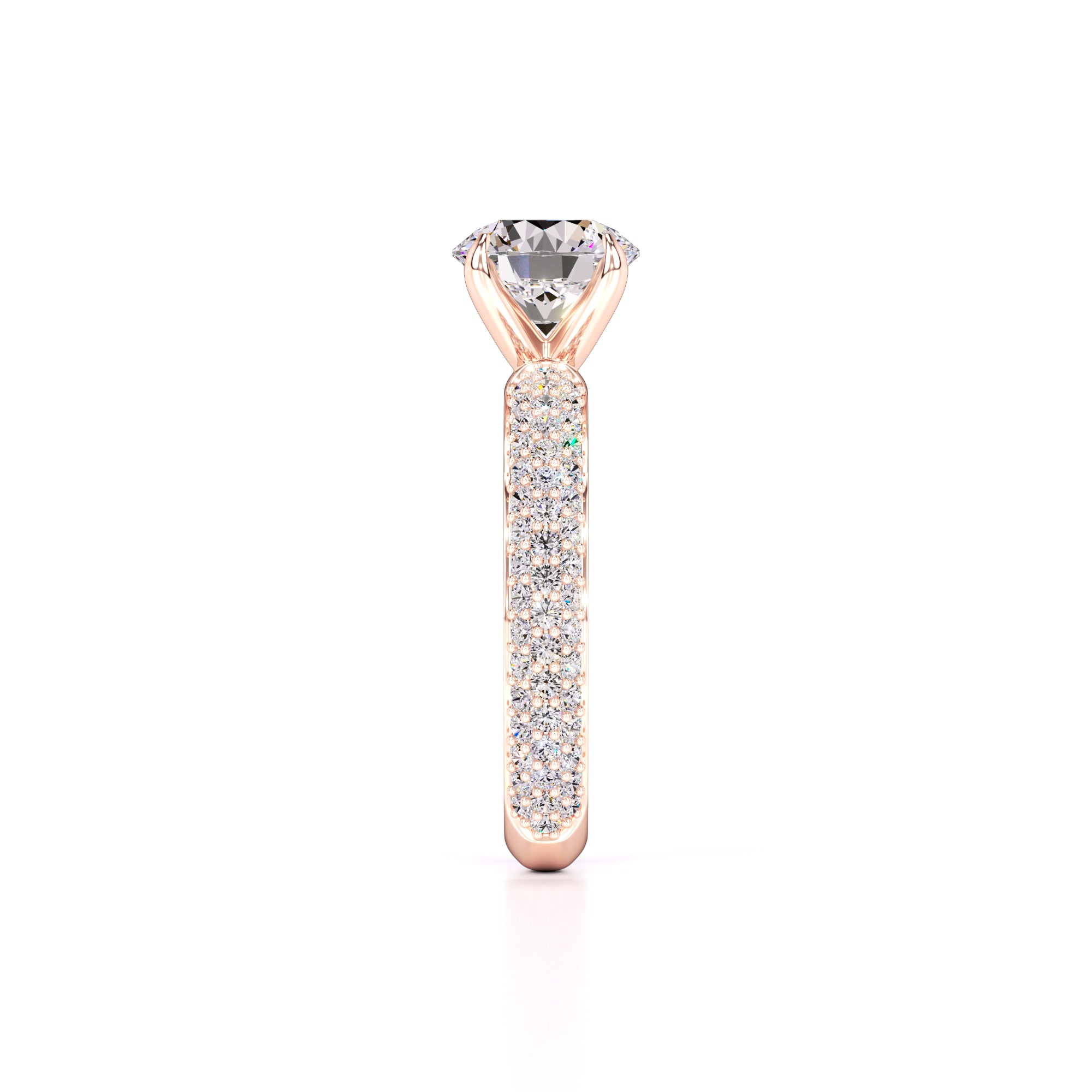 Vespera Lab Grown Diamond Ring | Rose Gold | 4