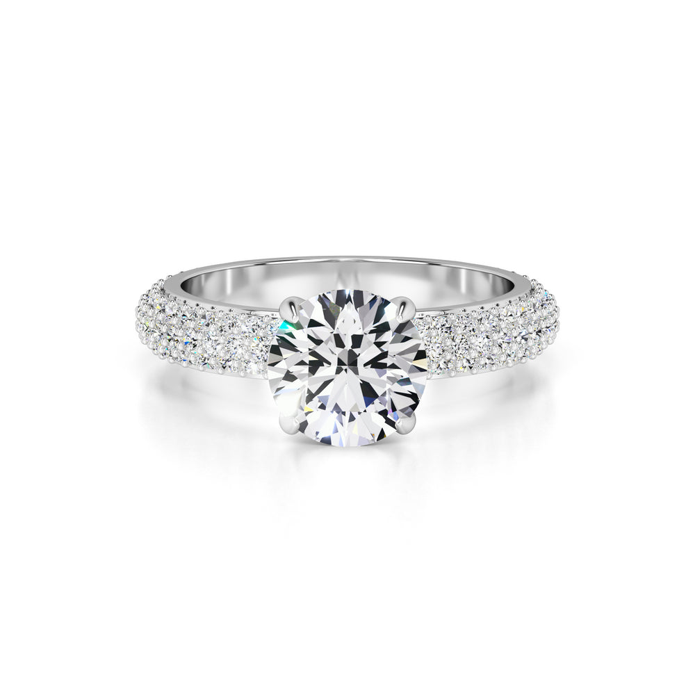 Vespera Lab Grown Diamond Ring | White Gold | 1