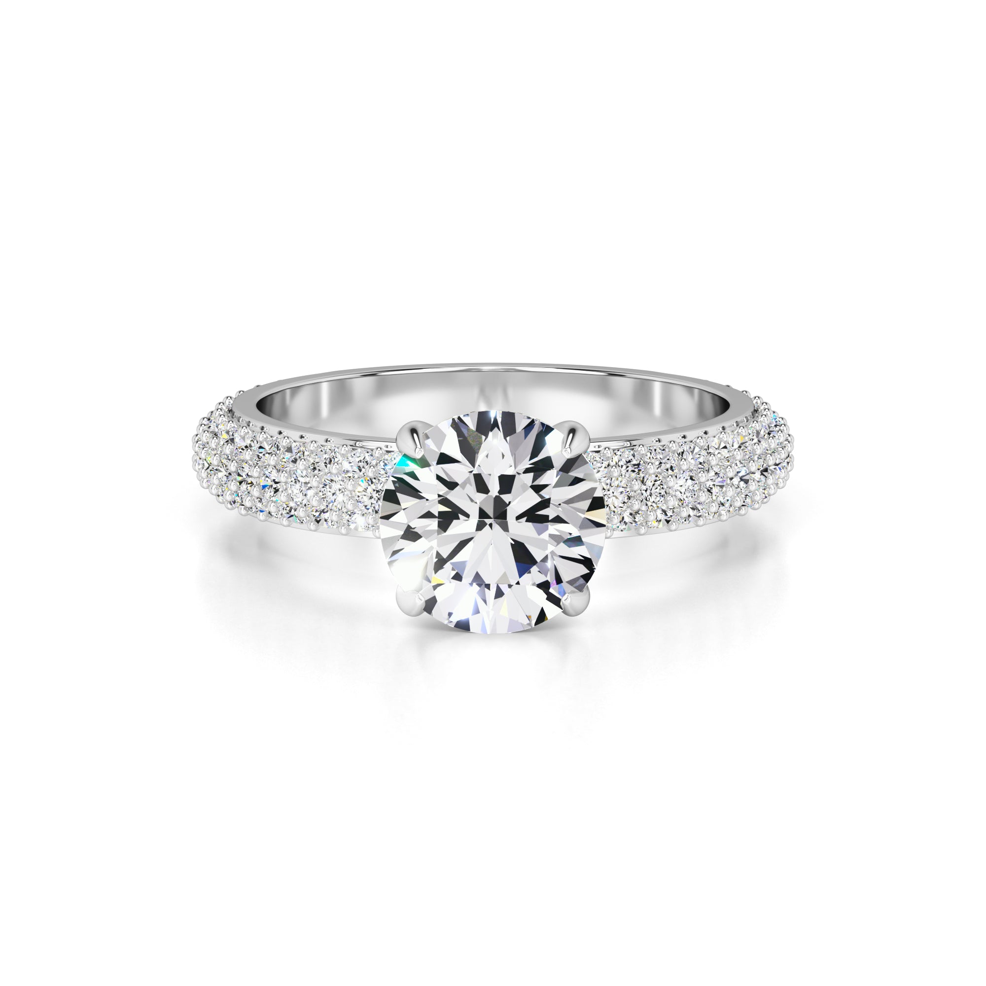 Vespera Lab Grown Diamond Ring | White Gold | 1
