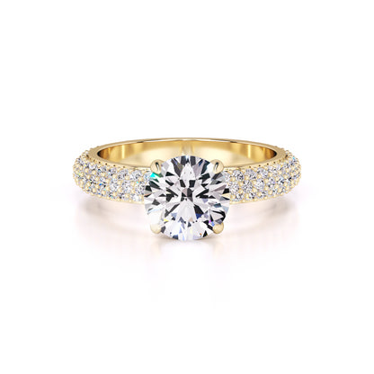 Vespera Lab Grown Diamond Ring | Yellow Gold | 1